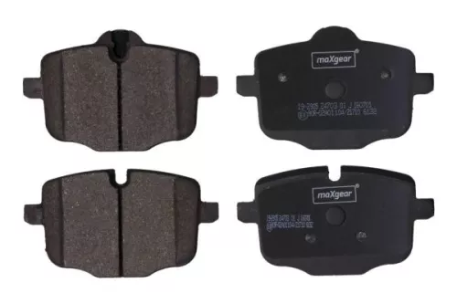 Bremsbelagsatz, Scheibenbremse