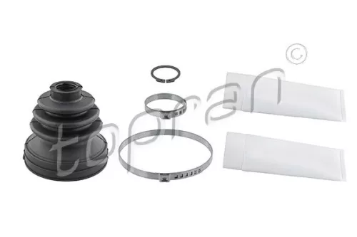 Faltenbalgsatz, Antriebswelle