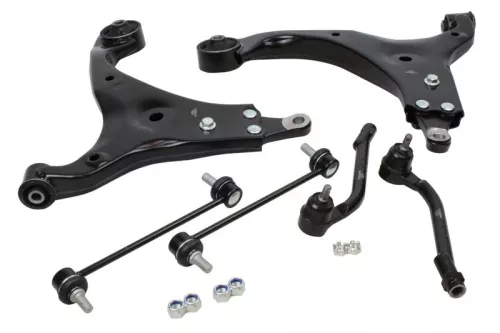 Lenkersatz, Radaufhängung