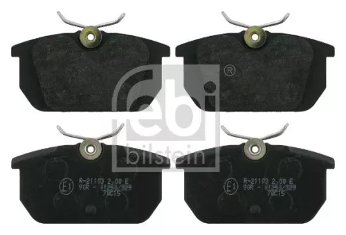 Bremsbelagsatz, Scheibenbremse