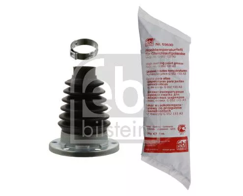 Faltenbalgsatz, Antriebswelle