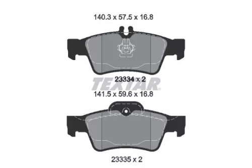 Bremsbelagsatz, Scheibenbremse
